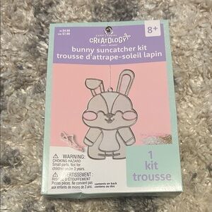Creatology Bunny Suncatcher Kit - Pink & White
